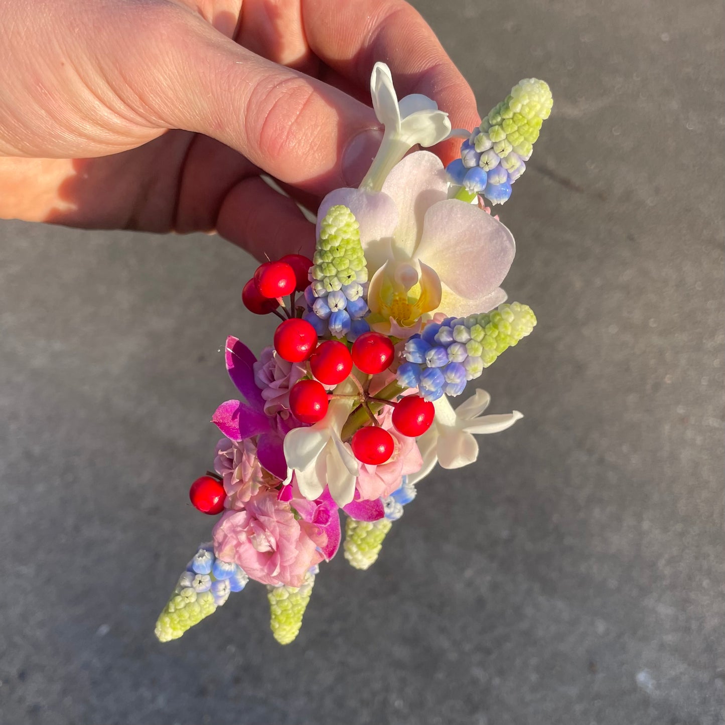 Haar corsage